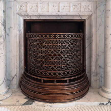 Fireplace - Bronze 120 x 100 cm